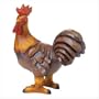Wood Carved Rooster - Style 38007