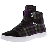 Vans Hadley, Baskets mode femme - Cuir et textile