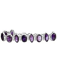 Amethyst Bracelet - Sterling Silver