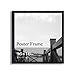 Adeco PF0383 Decorative Black 1.25 Inches Wood Wall Hanging Picture Poster Photo Frame, One opening of 16x16 Inches