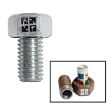 Geocaching Micro Cache "Magnetic Bolt" - silber