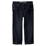 Infant Toddler Boys' Genuine Kids from OshKosh Dark Blue 5 Pocket Denim Jeans