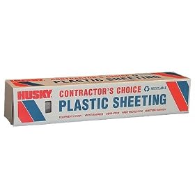 Clear Plastic Poly Sheeting 10' X 100' 4 Mil