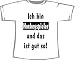 Sports : Ich bin Hockeyspieler und das ist gut so; T-Shirt wei&szlig;