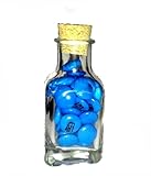 Dr. Who Glass Bottle with Tardis Chocolate Mint Candies