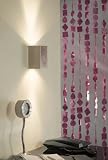 Designer Wandleuchte Wandlampe Up & Downlight in Edelstahl-Design