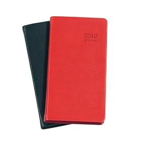 2010 Pocket New York Diary, NYC Maps, Subway & Transportation Maps, Genuine Calfskin Leather, 6