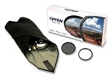 Tiffen 52mm Lens Kit includes Digital Ultra Clear Filter, plus Circular Polarizer Filter and Accessory Wrap