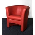 Cocktailsessel rot 724 Polstersessel, Clubsessel