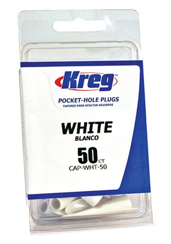 Kreg CAP-WHT-50 White Plastic Plugs 50-CountB001DCEYEM 