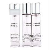 Chanel CHANCE EAU TENDRE eau de toilette spray refillable 3x 20 ml