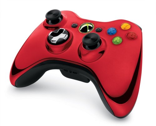 New Microsoft Xbox 360 Special Edition Chrome Series Wireless Controller Good Quality Fast Shipping