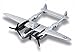 Lockheed P-38 Lightning WWII Fighter Aircraft * Tailwinds * 2011 Maisto Fresh Metal Series Die-Cast Airplane Collection
