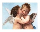 Le Premier Baiser - William Adolphe Bouguereau Art Print - Poster