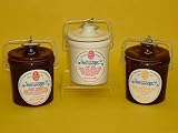 Trio of Old Tavern Wisconsin Cheese Spread in Crocks