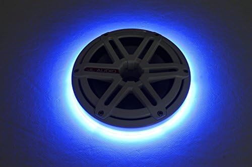 KingPin Tower Speakers - LED Speaker Rings - KPJL8Ring-2-B - For JL Audio M880 Marine Speakers - Blue (Pack Of 2)