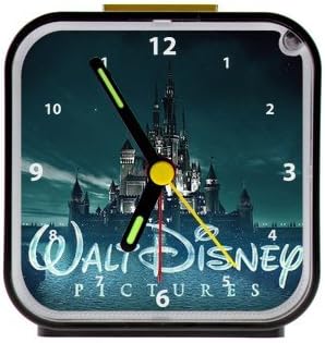 tron legacy Custom Square Black Alarm Clock As A Nice Gift Black 3.27Inch