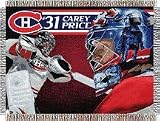 Carey Price Carolina Hurricanes ÒPlayersÓ 48Ó x 60Ó Tapestry Throw Blanket