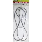 HHH アミコミ台付ワイヤー 黒 AD6mm×2m