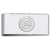 Sterling Silver CHICAGO CUBS "C CUBS" LOGO 5/8" MONEY CLIP