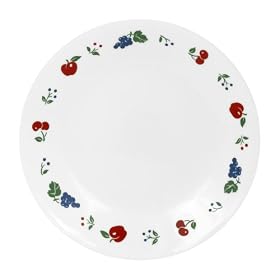 Corelle Livingware 6-3 4-Inch Bread and Butter Plate, Berries and Cherries by Corelle