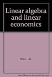 Linear algebra and linear economics