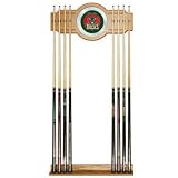 Milwaukee Bucks NBA Billiard Cue Rack with Mirror