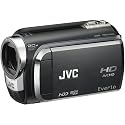 JVC GZ-HD300B High Definition Camcorder with 60GB Hard Disc Drive & MicroSD Format - Black