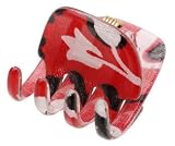 France Luxe Small Gallery Pinch Clip - Hawaii Five-O - Red