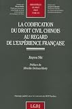 Revue LGDJ  / La codification du droit civil chinois au regard de l'expérience française