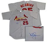 Mark McGwire St. Louis Cardinals Autographed Road Jersey
