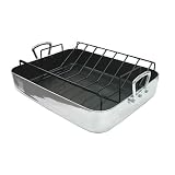 Acrosteel Jumbo Aluminum Nonstick Roaster