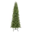 9.5' Pre-Lit Slim Redwood Pine Christmas Tree - Multicolor Duralit Lights