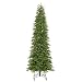 9.5' Pre-Lit Slim Redwood Pine Christmas Tree - Multicolor Duralit Lights