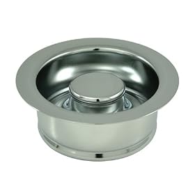 Buy Designer Trimscape BS3001 3-1 2 Diameter Garbage Disposal Flange, Polished Chrome by Designer Trimscape now!