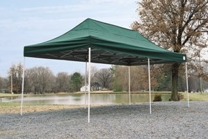 ShelterLogic 10x20-Feet S T Popup Canopy - Green Cover