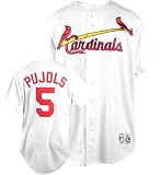 Albert Pujols St. Louis Cardinals Home Youth MLB Majestic Replica White Jersey