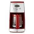 Hamilton Beach 43253 Ensemble 12-Cup Coffeemaker with Glass Carafe, Red