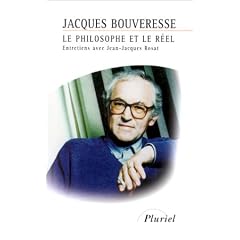 Le philosophe et le r�el : entretiens avec Jean-Jacques Rosat