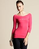 Ribbed Knit Logo Top PINK FLAMENCO (M) 41SWBSKGAgL. SL160 Ribbed Knit Logo Top PINK FLAMENCO (M)