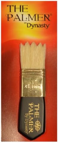Dynasty Palmer Brush White Bristle 1In Wave