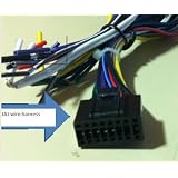 Dual 16 Pin Wire Harness XDVD8181 XDVD-8181 XDVD8182 XDVD710 XDVD-710 XDVD8185 XDVD-8183 xdvd700