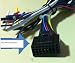 Dual 16 Pin Wire Harness XDVD8181 XDVD-8181 XDVD8182 XDVD710 XDVD-710 XDVD8185 XDVD-8183 xdvd700