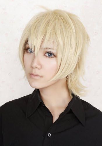 Inu X Boku Ss Secret Service Watanuki Banri Anime Short Blonde Cosplay Hair Wig