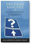  Decision Analysis for Management Judgment