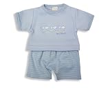 Velour Top, Trouser and Bootee Set