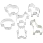 Wilton Mini Noah's Ark Metal Cookie Cutters by Wilton