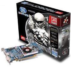 Sapphire ATI RADEON X800 GT AGP Grafikkarte 256MB DDR3 Ram (AGP8x, 256-BIT, VGA, DVI-I, TVO, Lite-Retail)