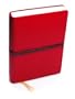 Ciak Red Medium Lined with Multi Color pages