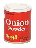 Tone's Onion Powder, .75-Ounce Containers (Pack of 6) (Pack of 3)